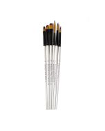 Artmaster Pearl Watercolour Assorted Paint Brush Set of 6