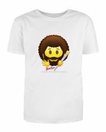 Bob Ross Emoji Official Cotton T-Shirts