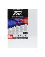 Daler Rowney FW Mixed Media Rigid Canvas 9 x 12", Pack of 5