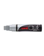 Uni Chalk Marker PWE-17K Broad Chisel Tip - Silver