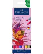 Faber-Castell Goldfaber Aqua Dual Marker Flowers Set 6pc