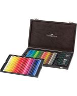Faber-Castell Polychromos Colour Pencils Wooden Box 48 Set