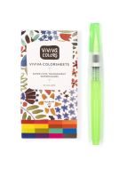 Viviva Watercolour Coloursheets Original Sketcher Set (16 Colours + Waterbrush)
