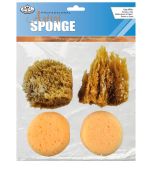 Royal & Langnickel R2121 Natural & Synthetic Artist Sponge Pack 4pc