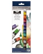 Royal & Langnickel Acrylic Metallic Colours Set 12 x 12ml