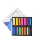 Artist Soft Pastel Set of 24 Square Stick Colours