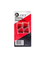 Jakar Drawing Board Clips Pack of 4