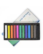 Artist Soft Pastel Set of 12 Square Stick Colours
