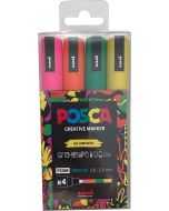 Uni POSCA PC-5M Creative Paint Markers Colour Block Set