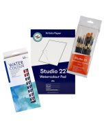 Studio 22 Watercolour Painting Gift Bundle