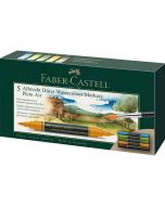 Faber-Castell Albrecht Durer Watercolour Markers Plein Air Set 5pc